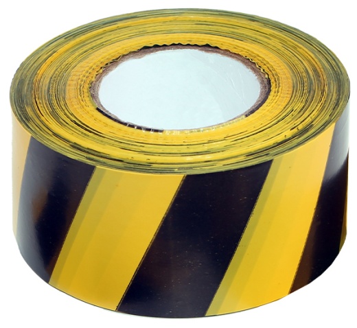 Лента оградительная сигнальная Стандарт